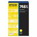 Epson T748XL420 (748XL) DURABrite Pro High-Yield Ink, 4000 Page-Yield, Yellow T748XL420